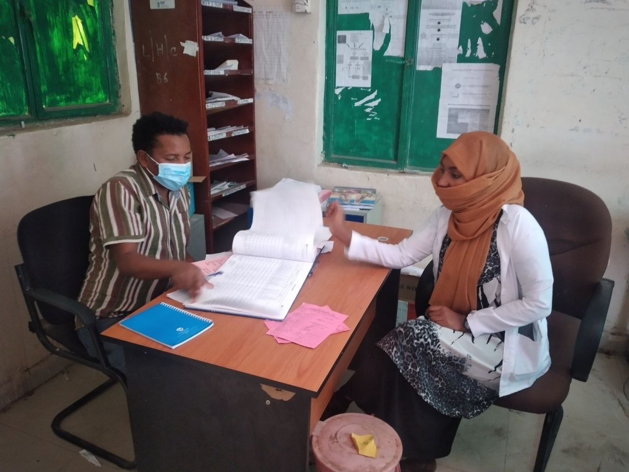 Project Monitoring at Afar region Logiya  Health Center